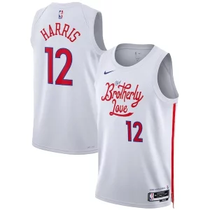 Tobias Harris Philadelphia 76ers Nike Unisex 2022/23 Swingman Jersey Splendide City Edition White