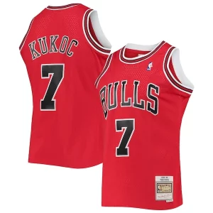 Toni Kukoc Chicago Confortable Bulls 1997/98 Hardwood Classics Swingman Jersey Red
