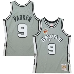 Tony Parker San Antonio Spurs Unisex Hall of Fame Class of Captivant 2023 Throwback Swingman Jersey Gray