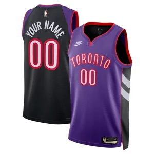 Toronto Raptors Luxueux Nike Unisex Adult Swingman Custom Jersey Classic Edition Purple