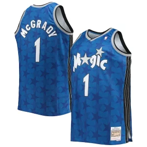 Tracy McGrady Orlando Magic Big & Tall 2000/01 Haut de gamme Hardwood Classics Swingman Jersey Blue/Black