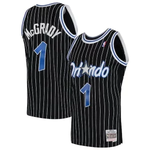 Tracy McGrady Orlando Distingué Magic Hardwood Classics Swingman Jersey Black/Blue