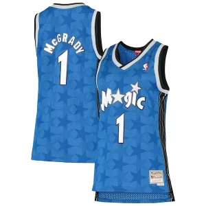 Tracy McGrady Orlando Classique Magic Women's 2000/01 Hardwood Classics Swingman Jersey Blue