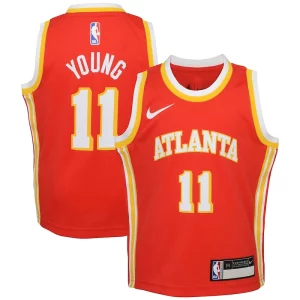 Trae Young Atlanta Hawks Nike Preschool Notable Swingman Player Jersey Icon Edition Red