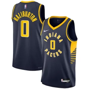 Tyrese Haliburton Indiana Pacers Nike Superbe Youth Swingman Jersey Icon Edition Navy