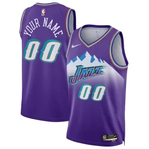 Utah Jazz Prime Nike Unisex 2022/23 Custom Swingman Jersey Classic Edition Purple