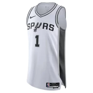 Victor Wembanyama San Bold Antonio Spurs Nike Authentic Jersey Association Edition White