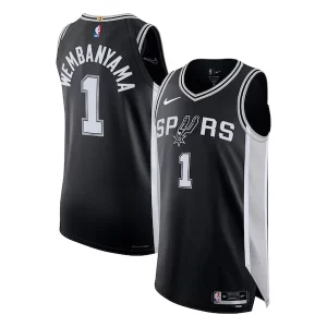 Victor Wembanyama San Antonio Spurs Nike Authentic Jersey Stylish Icon Edition Black