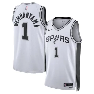 Victor Wembanyama San Antonio Spurs Nike Unisex Swingman Bold Jersey Association Edition White