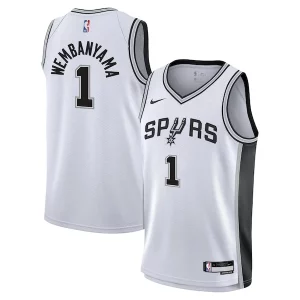Victor Wembanyama San Antonio Bold Spurs Nike Youth Swingman Jersey Association Edition White