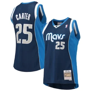 Vince Carter Dallas Mavericks 2011/12 Hardwood Classics Swingman Exceptionnel Jersey Navy