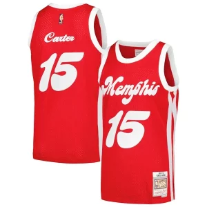 Vince Carter Memphis Grizzlies 2015/16 Hardwood Éclatant Classics Swingman Jersey Red