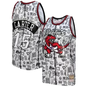 Vince Carter Splendide Toronto Raptors 1998/99 Swingman Jersey White