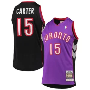 Vince Carter Toronto Raptors 1999/2000 Premium Hardwood Classics Authentic Jersey Purple