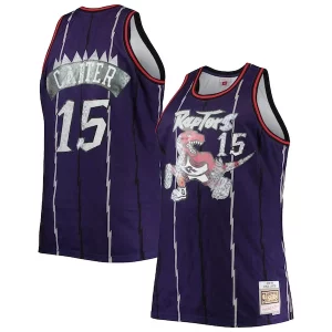 Vince Carter Toronto Raptors Big & Tall Bold 1998/99 NBA 75th Anniversary Diamond Swingman Jersey Purple