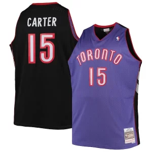 Vince Carter Luxueux Toronto Raptors Big & Tall 1999/00 Hardwood Classics Swingman Jersey Purple/White