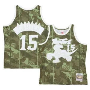 Vince Carter Toronto Raptors Hardwood Classics 1998/99 Ghost Green Swingman Authentique Jersey Camo