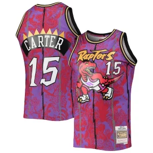 Vince Carter Toronto Raptors Hardwood Classics Confortable 1998/99 Lunar New Year Swingman Jersey Purple