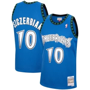 Wally Szczerbiak Minnesota Timberwolves 2001/02 Hardwood Splendide Classics Swingman Jersey Blue