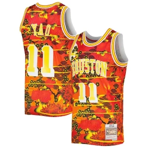 Yao Ming Houston Personalisable Rockets 2004/05 Hardwood Classics Lunar New Year Swingman Jersey Red