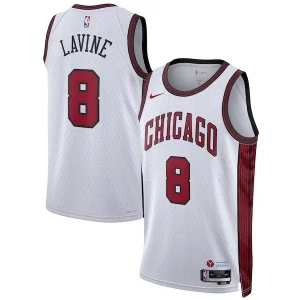 Zach LaVine Chicago Bulls Nike Unisex 2022/23 Swingman Jersey City Edition White Stylish