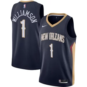 Zion Williamson New Orleans Pelicans Nike Swingman Jersey Navy Notable Icon Edition