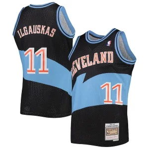 Zydrunas Ilgauskas Tendance Cleveland Cavaliers Hardwood Classics Swingman Jersey Black